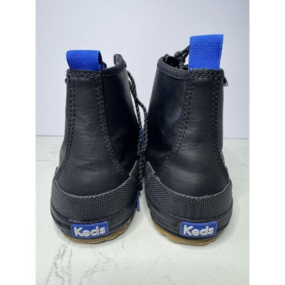 Keds Boots Womens Size 9 Scout Splash Duck Rain Ortholite Black Blue Waterproof - Picture 14 of 15